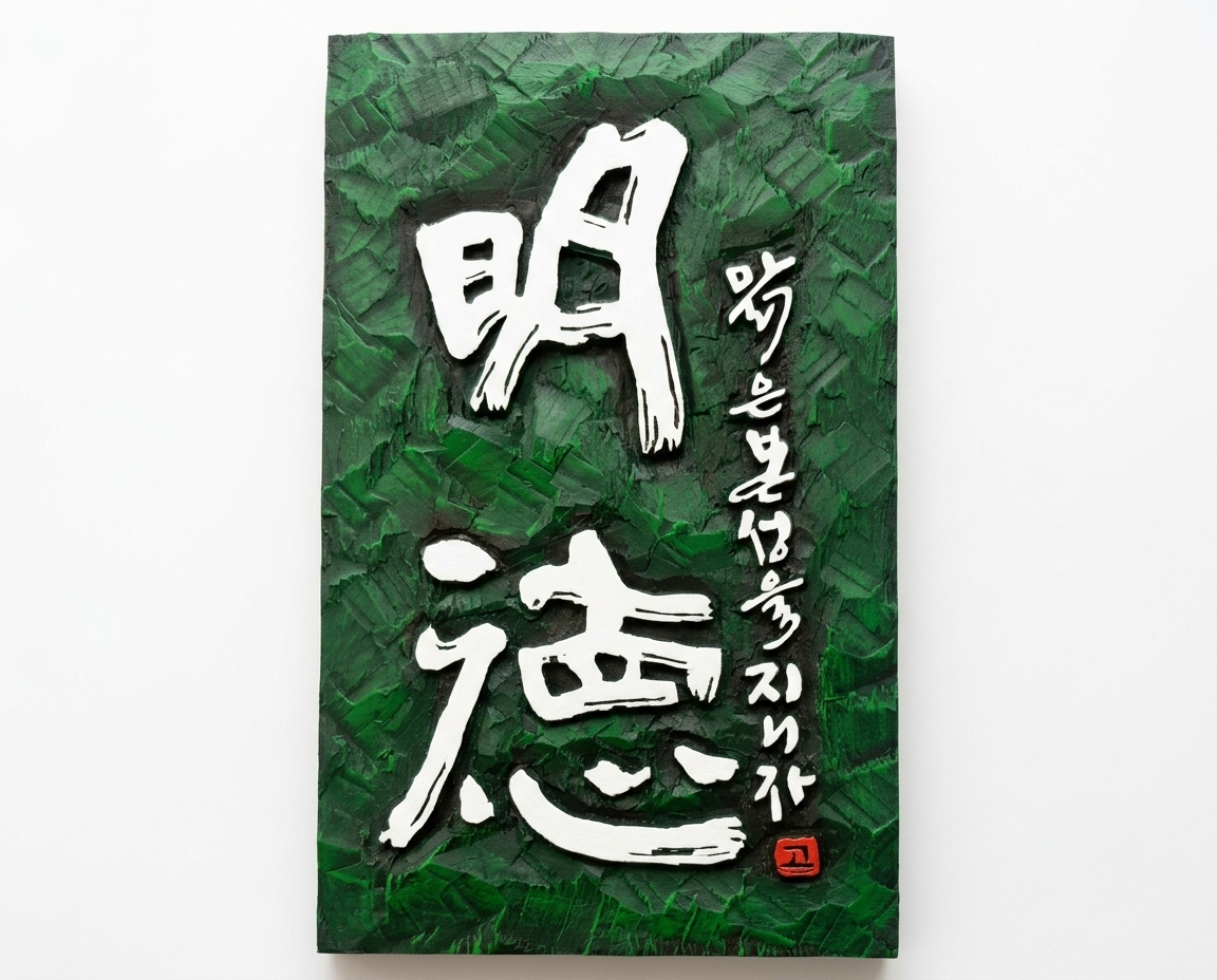 프리미엄 수제 나무 현판·간판 — 디테일 70 (71 / 126)
